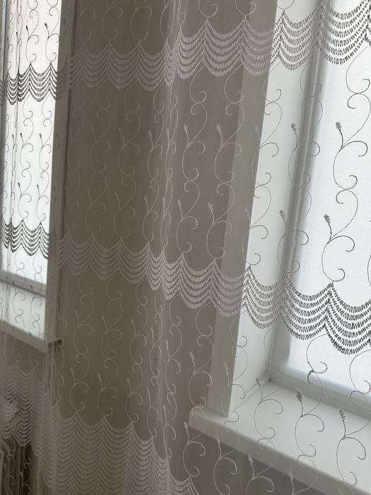 Тюль со шторами за 10 000