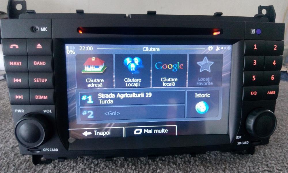 Navigatie Mercedes Benz C Class W203,CLC W 203,G-Class W467