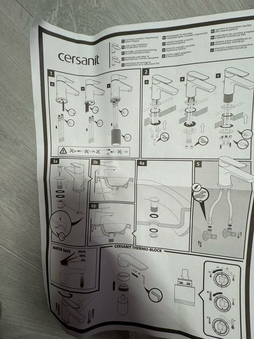 Baterie lavoar Cersanit