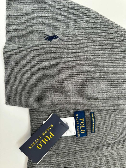 Нов унисек шал от 100% мериносова вълна Polo Ralph Lauren
