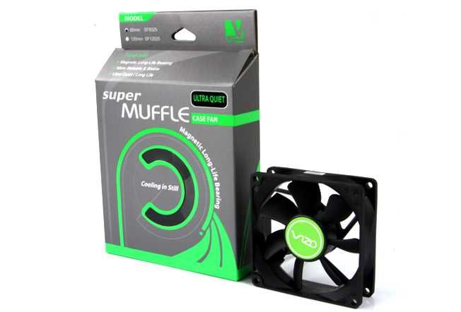 Set 2 venturi carcasa PC  de 80mm VIZO TECHNOLOGY, NOI/SIGILATE