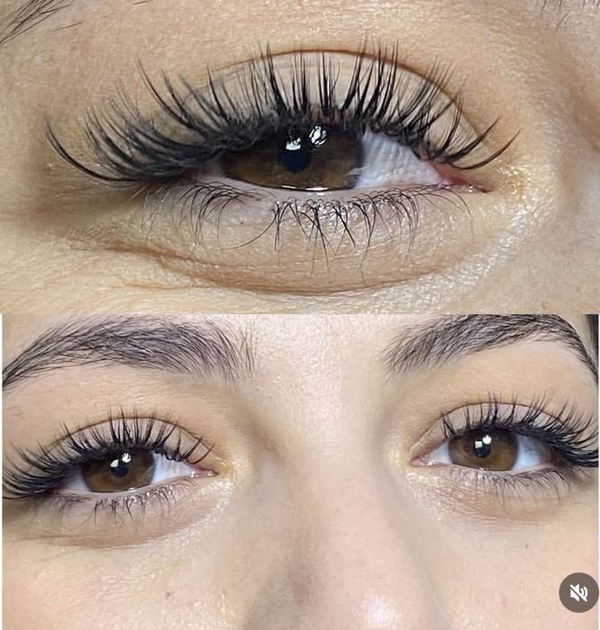 Наращивание ресницы