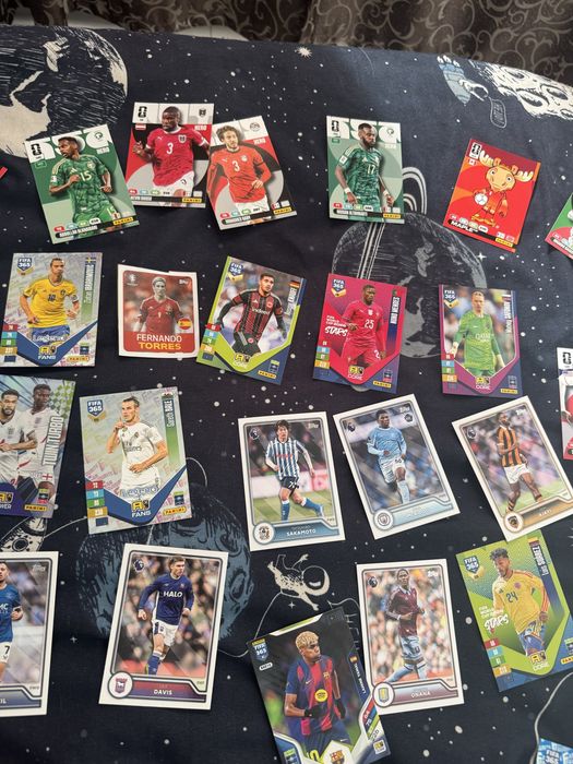 Topps and panini cards