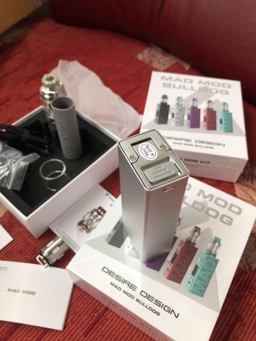 Kit Desire Mad Mod 108W (21700) with Bulldog Mesh Tank SIGILAT