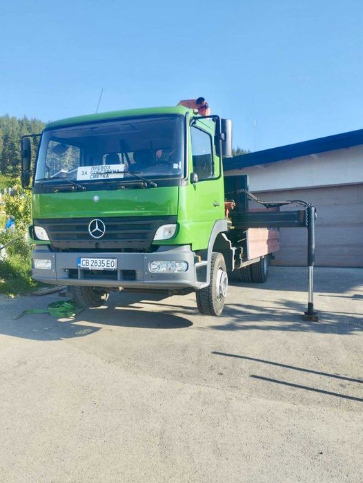 Надежден Транспорт със Самосвал и Кран – София & Околности!