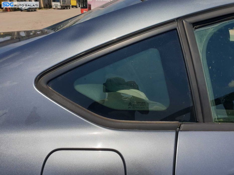 Geam Sticla Fix de pe Aripa Caroserie Dreapta Spate Citroen C5 Berlina Sedan 2008 - 2017 [C1311]