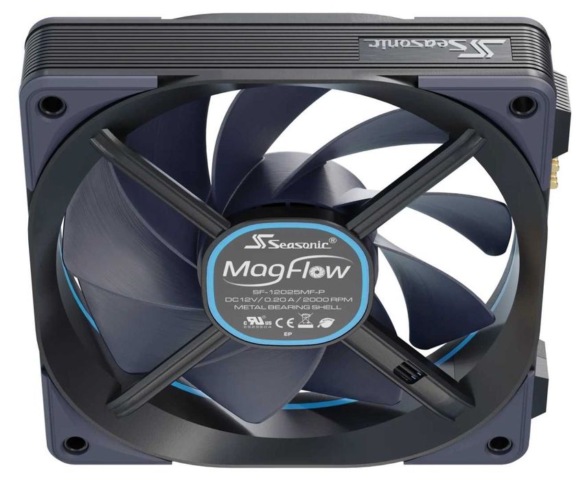 Вентилатор за кутия Seasonic MagFlow High Quality Fan 120mm PWM (3 броя)