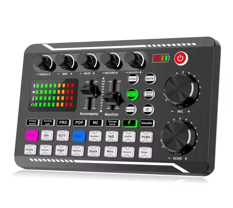 Placă de sunet externă pentru Live Streaming / Karaoke