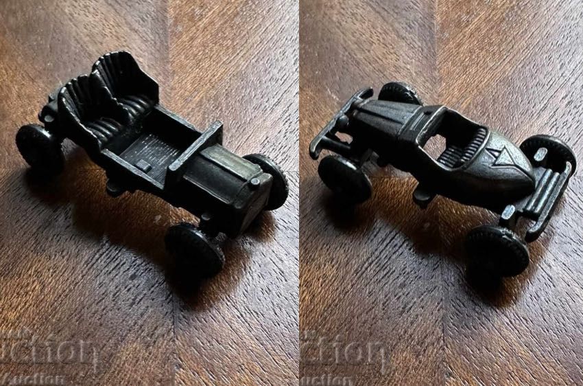 Kinder 1978 метален Mercedes 1928 и метален Opel Coupé 1909 - ранни редки играчки