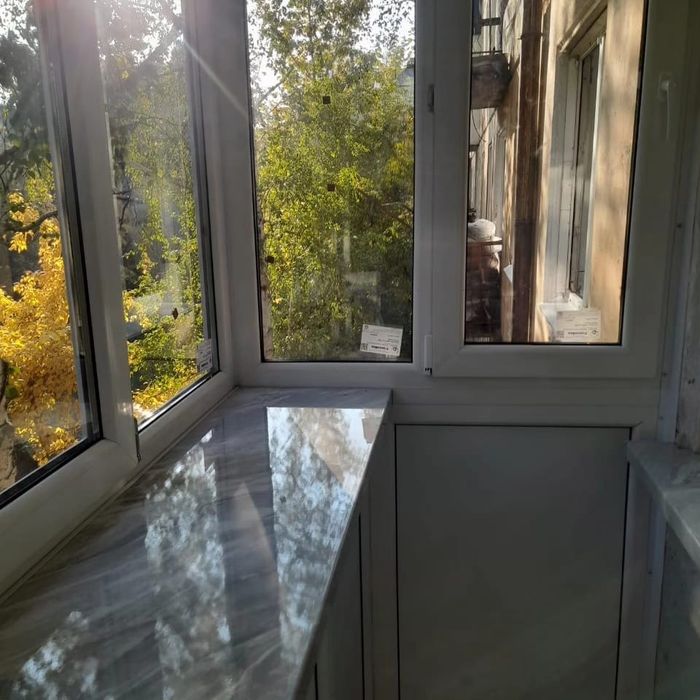 Окна двери, витражы.