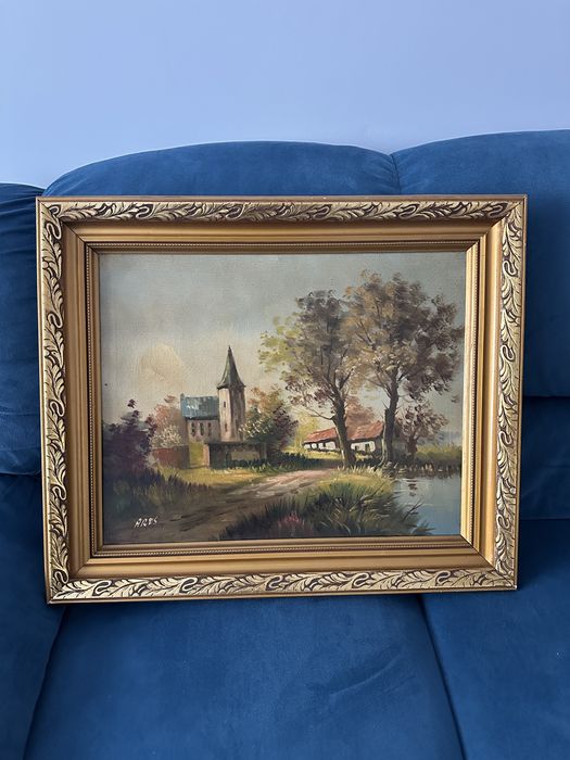 Pictură in ulei, cu semnatura 60/50 cm