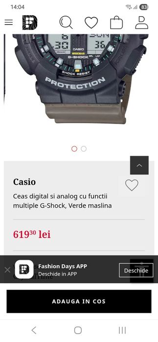 Vând urgent Casio G-Shock Original