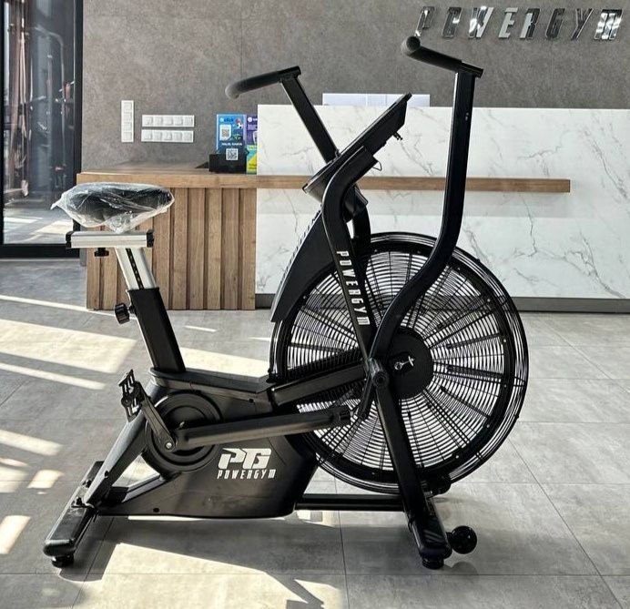 Велотренажер профессиональный Airbike Спортивный Велотренажер Аэробайк