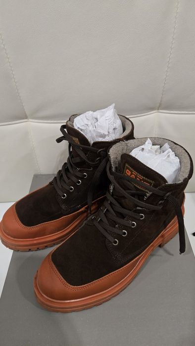 Обувки Gant естествен велур