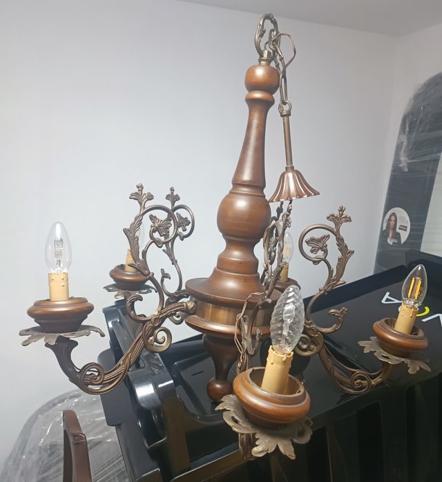 Candelabru / Lustra din Bronz