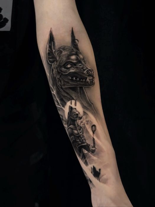 Татуировка художественная.