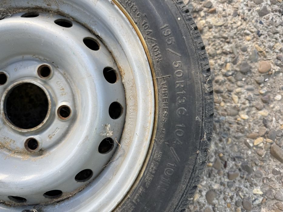 Roata rezerva pentru platforma 195/50R13C