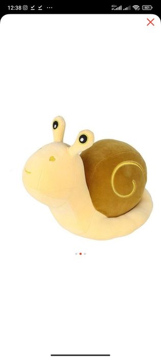 улитка.улу.мягкая игрушка