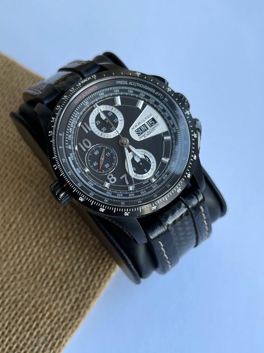 Hamilton Valjoux 7750 - impecabil - 44mm - H76686735