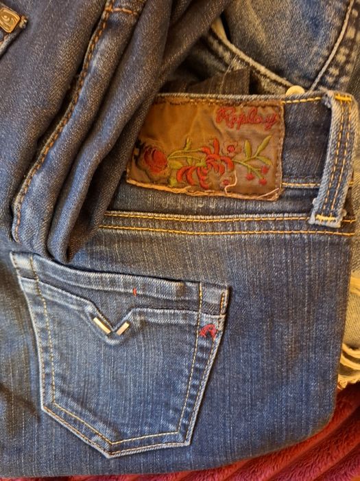 Lot blugi damă, Zara, Mavi , Replay, 11 bucati y , ect . Marimi 36, 38