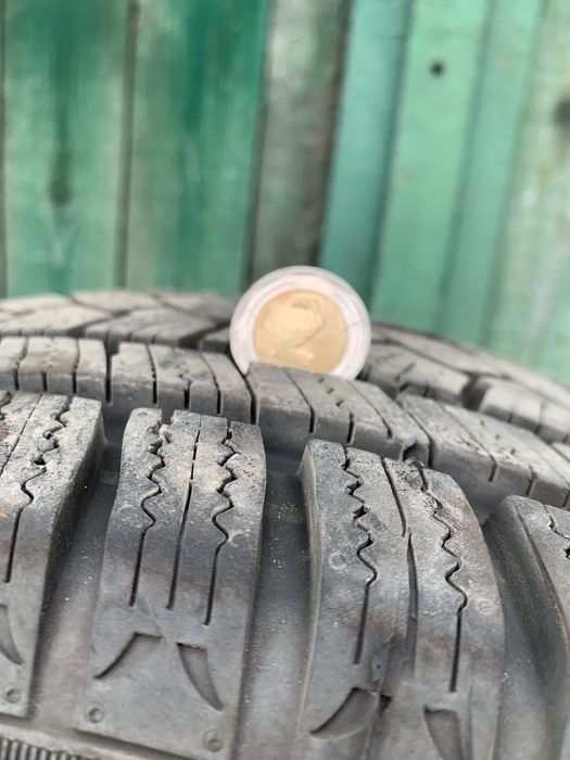 Зимни гуми 14 с железни джанти