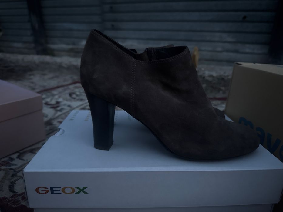 Кожанные туфли GEOX