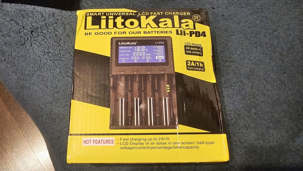 Incarcator LiitoKala Lii-PD4