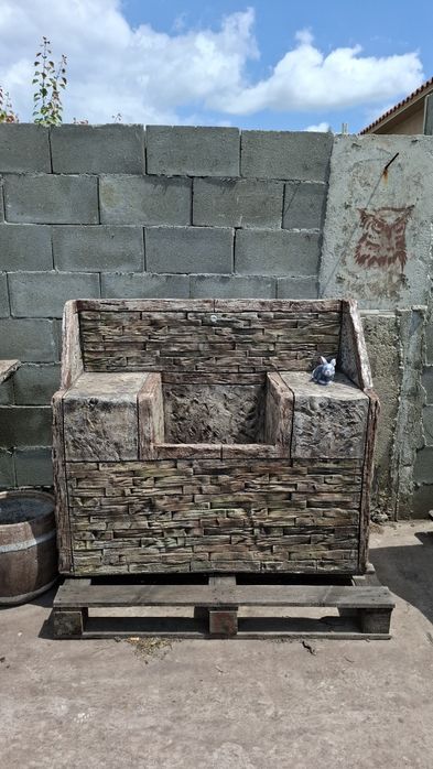 Градински чешми от щампован бетон