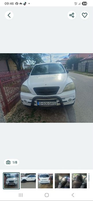 Kia sorento 2.5 disel 4x4 stare bună 1400 euro fără fiscal