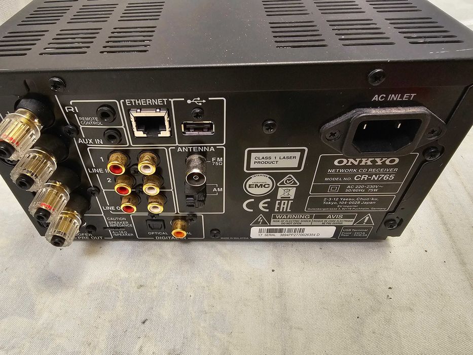 Receiver CD Network Onkyo model CR-N765 (Culoare Black)