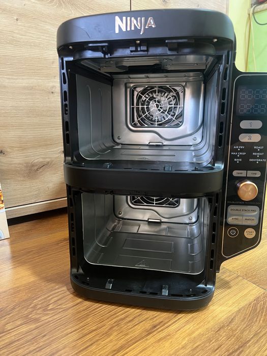 Ninja DoubleStack XL Air Fryer SL400 – Двоен фритюрник,фрайър 9.5L ЧИСТО НОВ