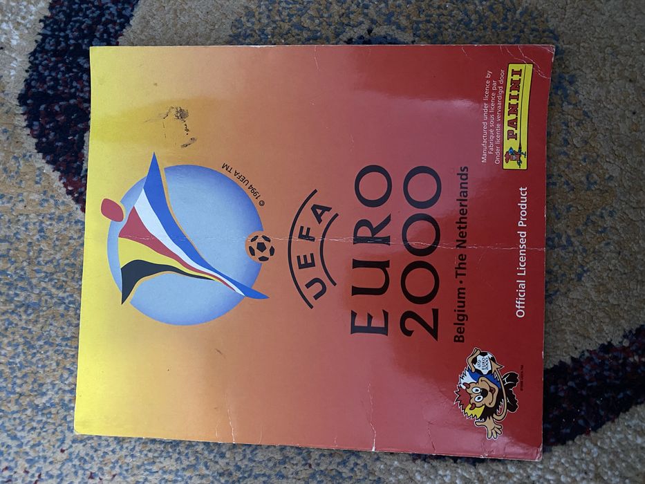 Panini Euro 2000. 100% Completed Sticker Album. Superb!!