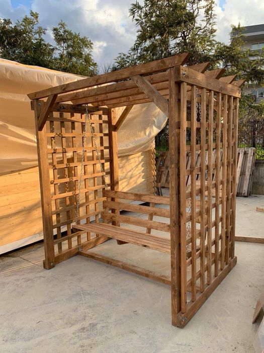 Качели, беседки, шезлонги и т.п.  из пиломатериала На заказ