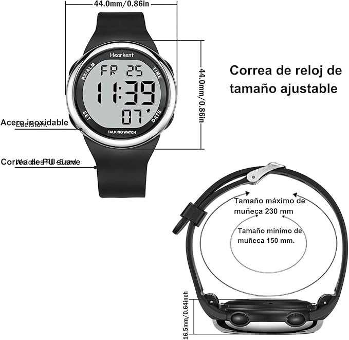 Ceas vorbitor atomic pt persoane cu deficiențe de vedere/seniori,nou