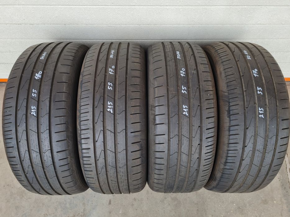 Летни гуми 4 броя HANKOOK VentusPrime3 215 55 R17 дот 5020