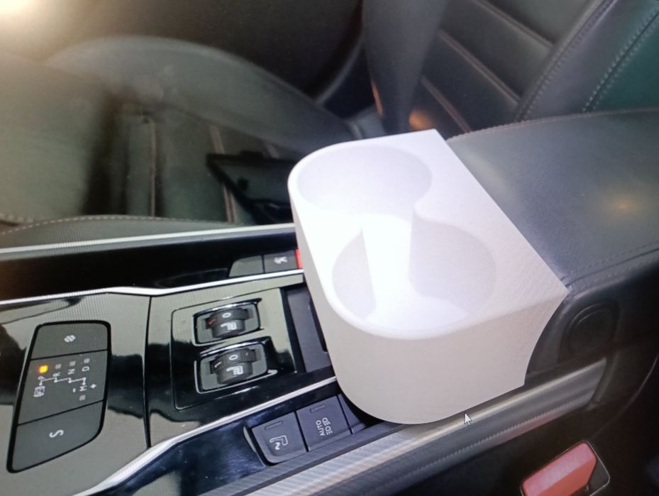 Suport pahare compatibil cu Peugeot 508 cu frana de mana electronică
