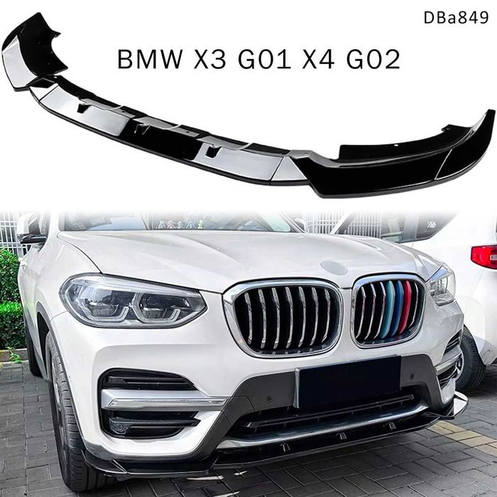 Тунинг лип спойлер предна броня BMW X3 G01 X4 G02 Pre-Face бмв г х3 х4