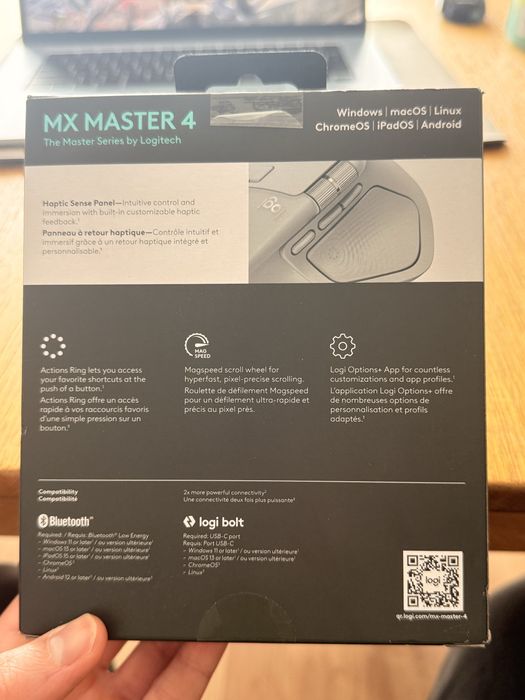 Logitech MX Master 4 - Grey