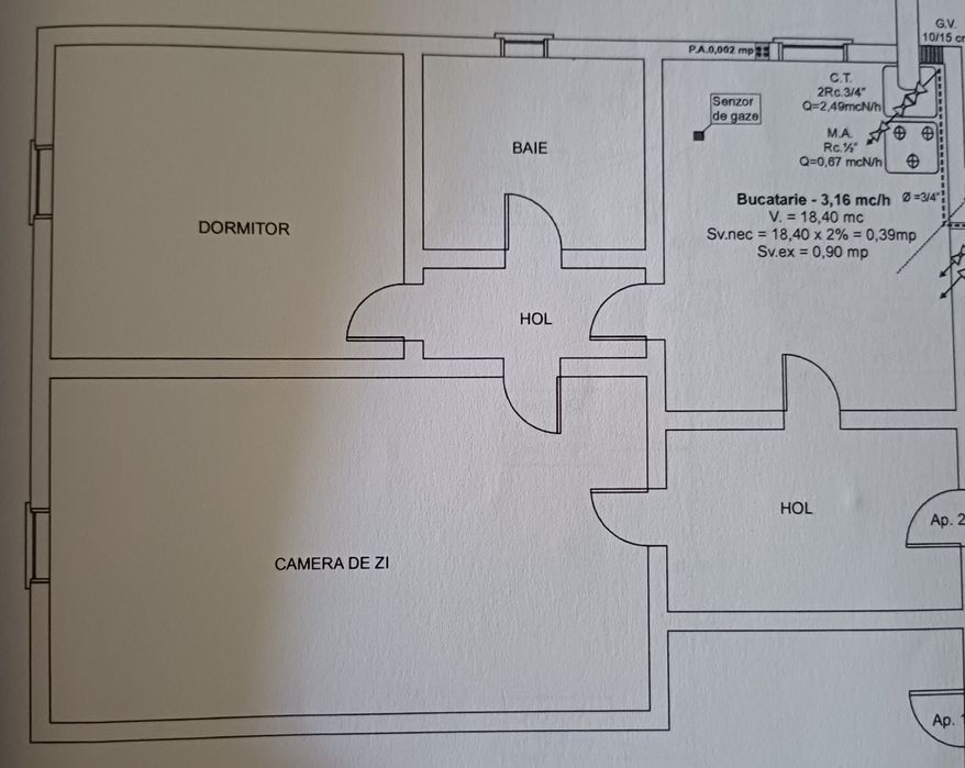 Caut colega apartament 2 camere