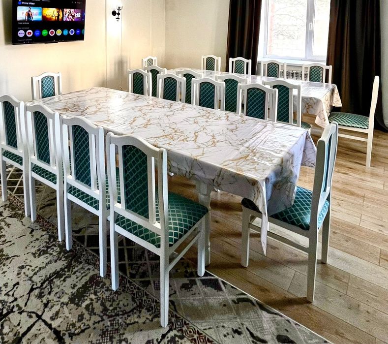 Продам столы и стулья 3 метра