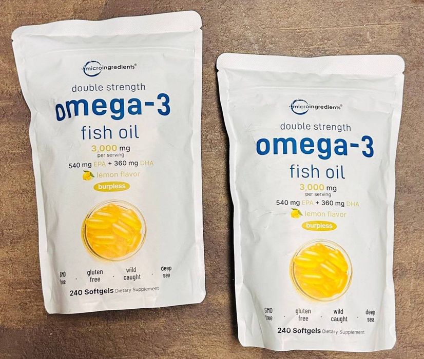 Omega 3,4200 mg, 120 ta softgel,омега,dha EPA,micro ingredients