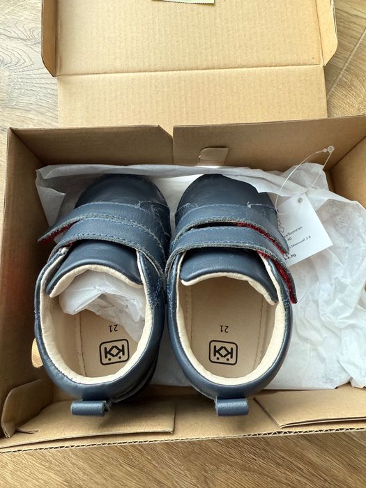 Боси обувки в цвят син дракон КК/ Колев и Колев