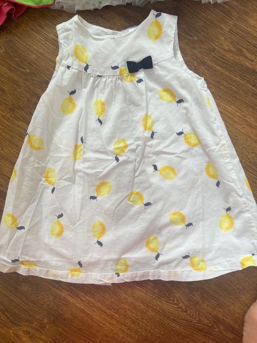 Lot de 6 rochițe pentru fetițe 9-12 luni (H&M,mayoral)