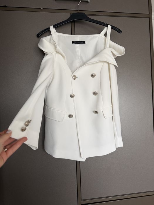 Sacou dama alb - marime S