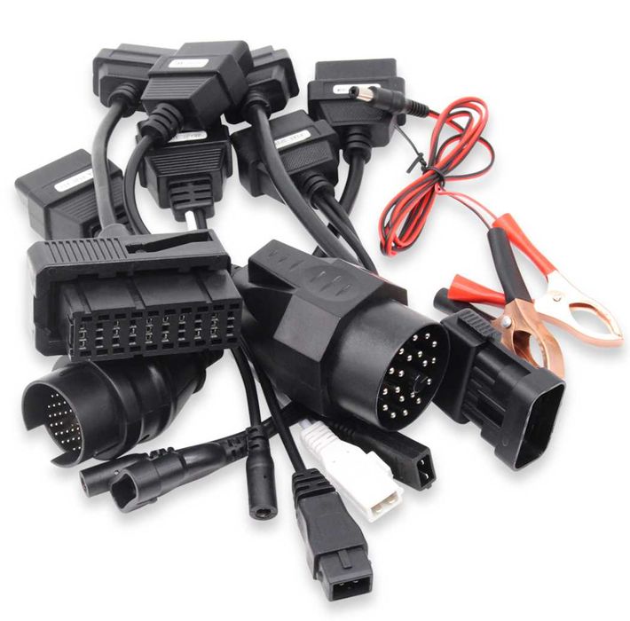 Set Complet 16 Cabluri Delphi Adaptoare pt. Cars & Trucks Autocom