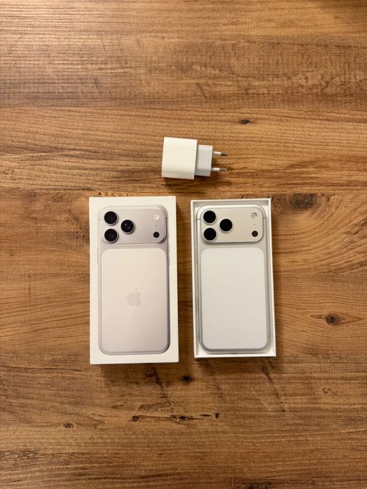 IPhone 17 PRO MAX Гаранционен като НОВ ! Silver - Сив !