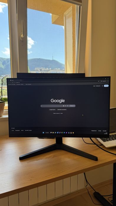Монитор Samsung - Essential S31C 24C312, 24'', FHD, IPS, черен