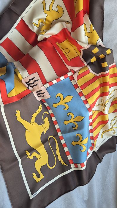 Esarfa matase BOGNER vintage