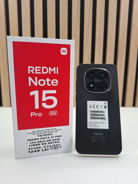 Amanet Lucky Gold VITAN / Redmi Note 15 Pro / 256GB / 8GB RAM / #58140