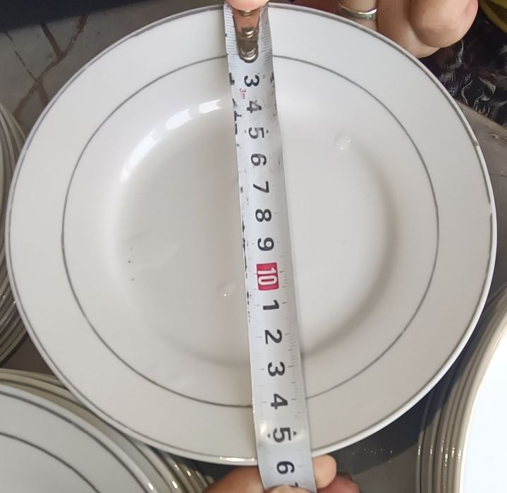 Тарелки для 10 персон!